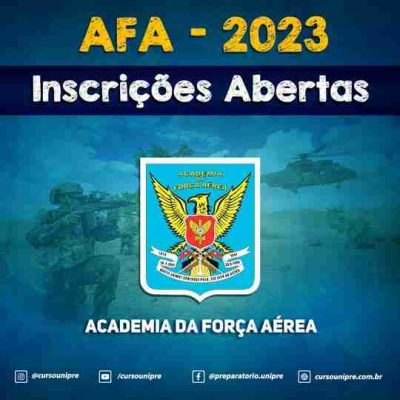 Concurso AFA 2024 - Inscrições Abertas