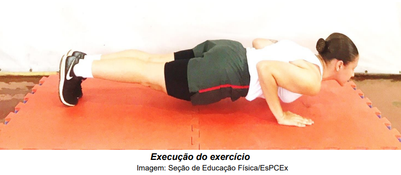 Forma correta da fazer o exercício de Flexão no Solo - Exigência no Concurso da EsPCEx