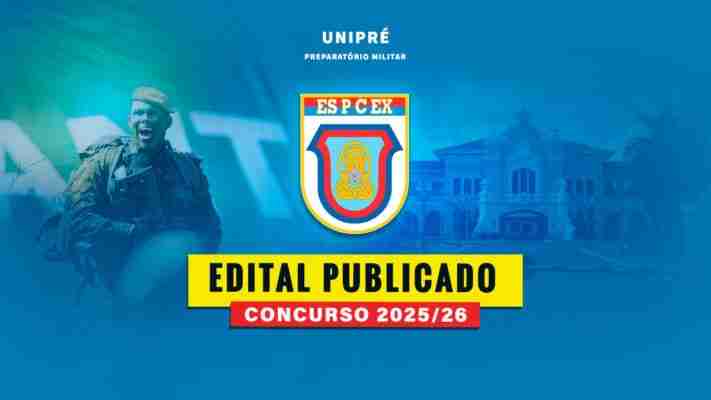 CONCURSO ESPCEX 2025 - EDITAL PUBLICADO