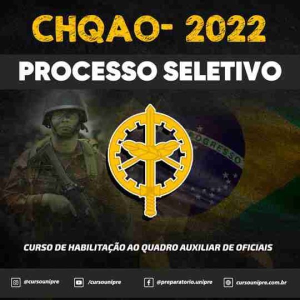 CHQAO 2022 INSCRIÇÕES