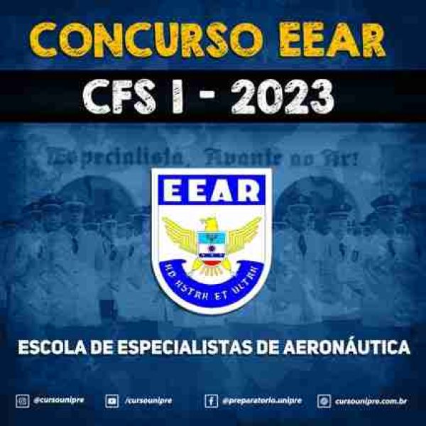 CURSO E CONCURSO EEAR CFS 1 2023