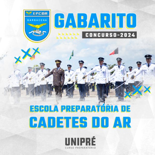 GABARITO EPCAR 2024